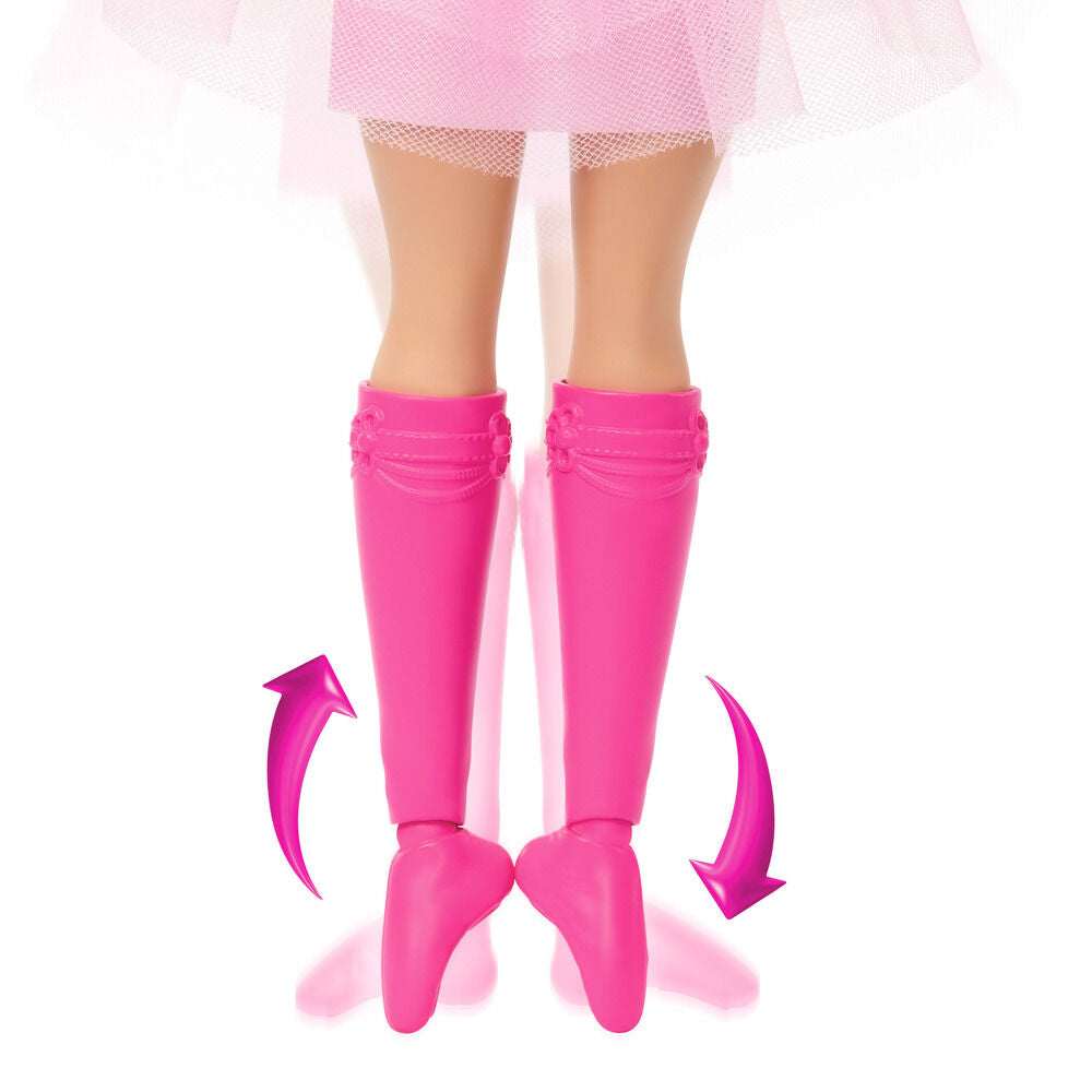 Muñeca Daisy Barbie in the Nutcracker con traje de ballet rosa - 4