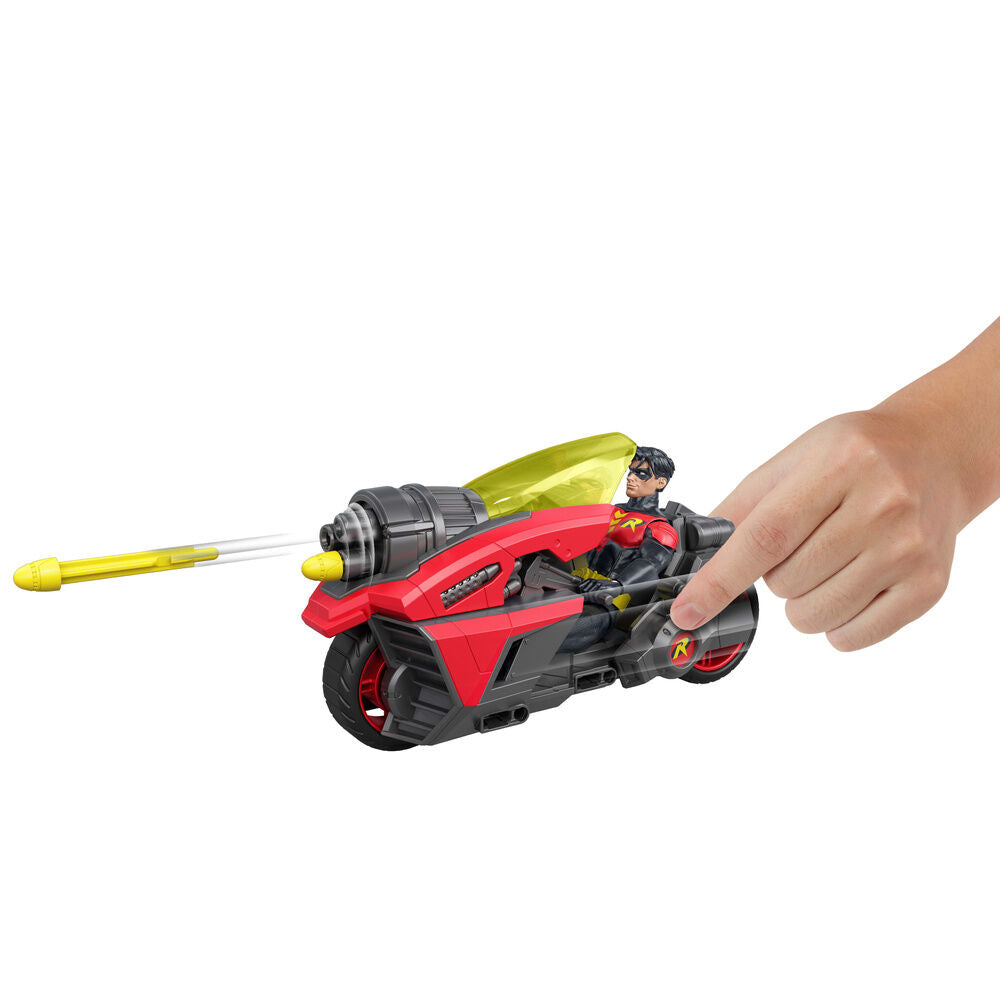 Moto Batlink de Robin con figura articulada de DC Comics - 4
