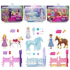 Muñecas Disney Princesas con caballos, establos y accesorios