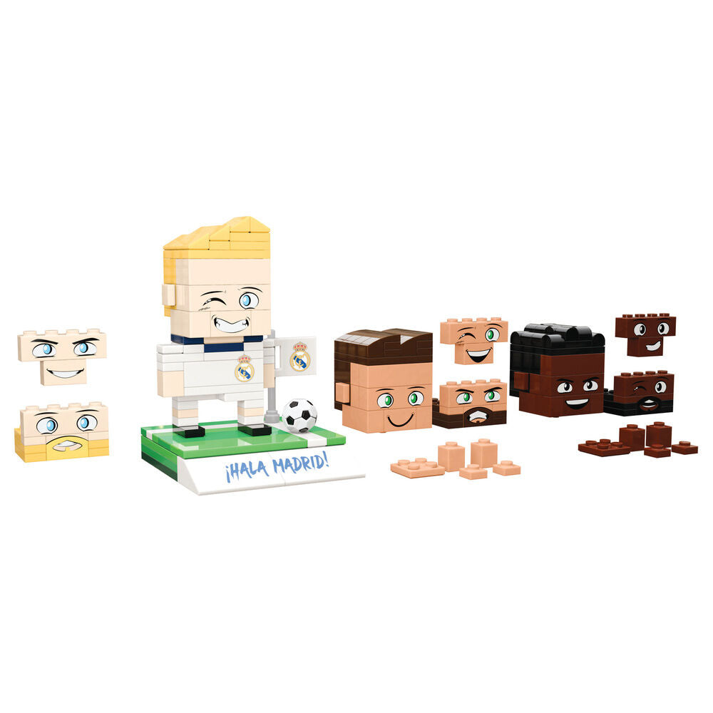 Set NEKO de bloques para montar un jugador del Real Madrid