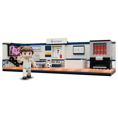 Set de bloques NEKO del vestuario del Real Madrid con figura de jugador