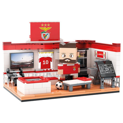 Set de bloques NEKO del vestuario del Benfica con figura de jugador