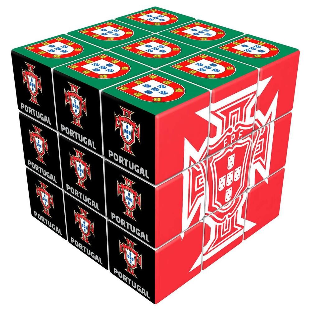 Set de nueve cubos rompecabezas FPF de Portugal