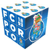 Cubo puzzle de bloques del Porto en azul y blanco