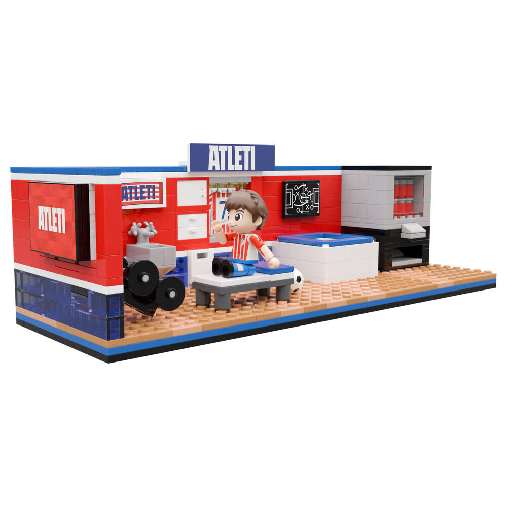 Set de bloques NEKO del vestuario del Atlético de Madrid con figura de jugador - 2
