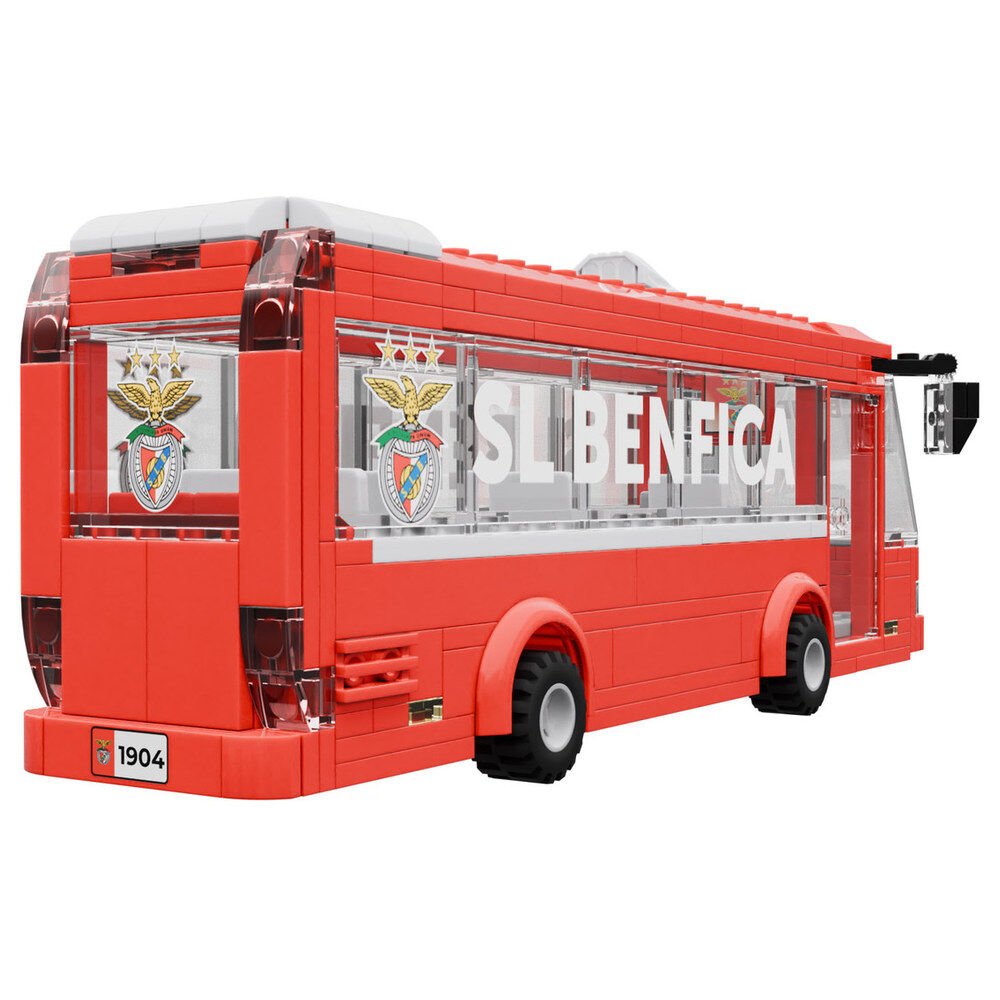 Set NEKO de autobús rojo del Benfica con tres figuras - 2