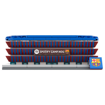 Maqueta de bloques del estadio del FC Barcelona en azul y granate - 4