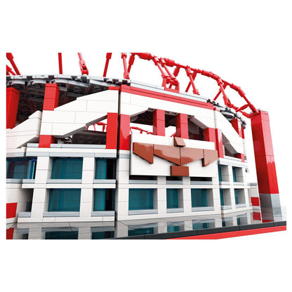 Estadio del Benfica de bloques de construcción NEKO en rojo y blanco - 4