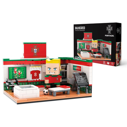 Set NEKO de bloques FPF Portugal con vestuario y figura de jugador - 4