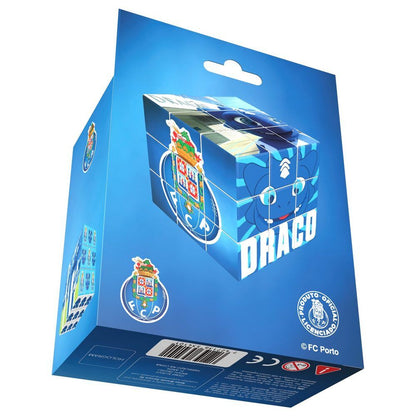 Puzzle cubo mágico del FC Porto en azul y blanco - 4