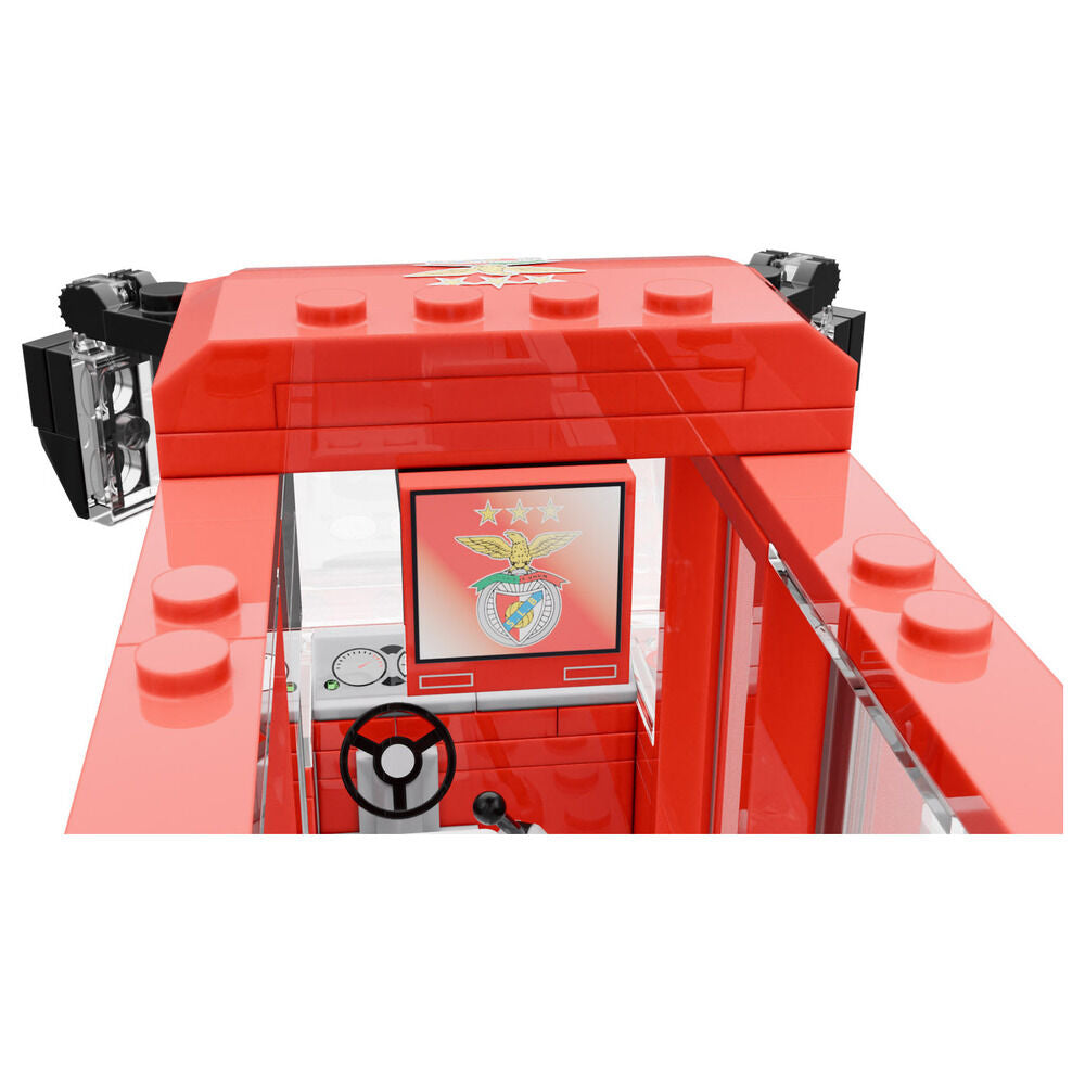 Set NEKO de autobús rojo del Benfica con tres figuras - 5