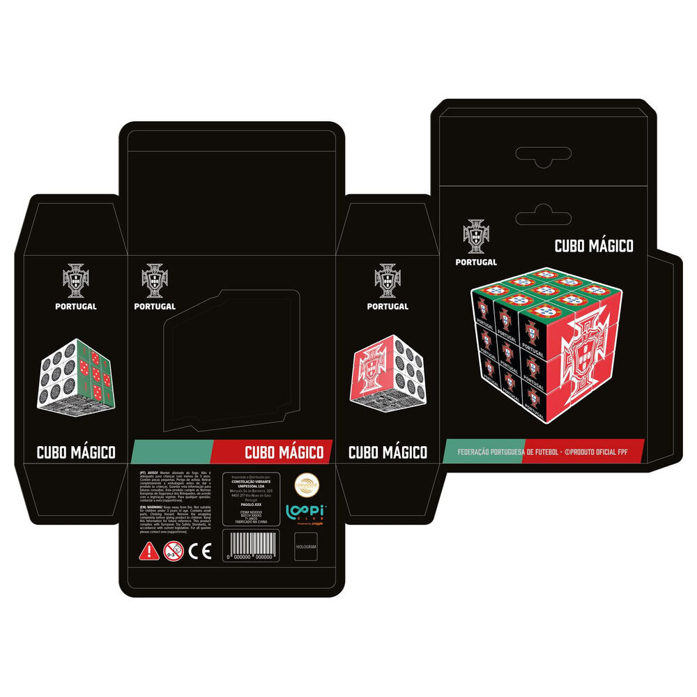 Set de nueve cubos rompecabezas FPF de Portugal - 5