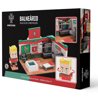 Set NEKO de bloques FPF Portugal con vestuario y figura de jugador - 5