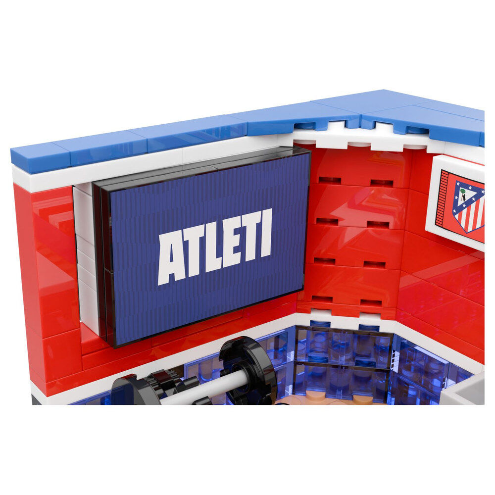 Set de bloques NEKO del vestuario del Atlético de Madrid con figura de jugador - 6