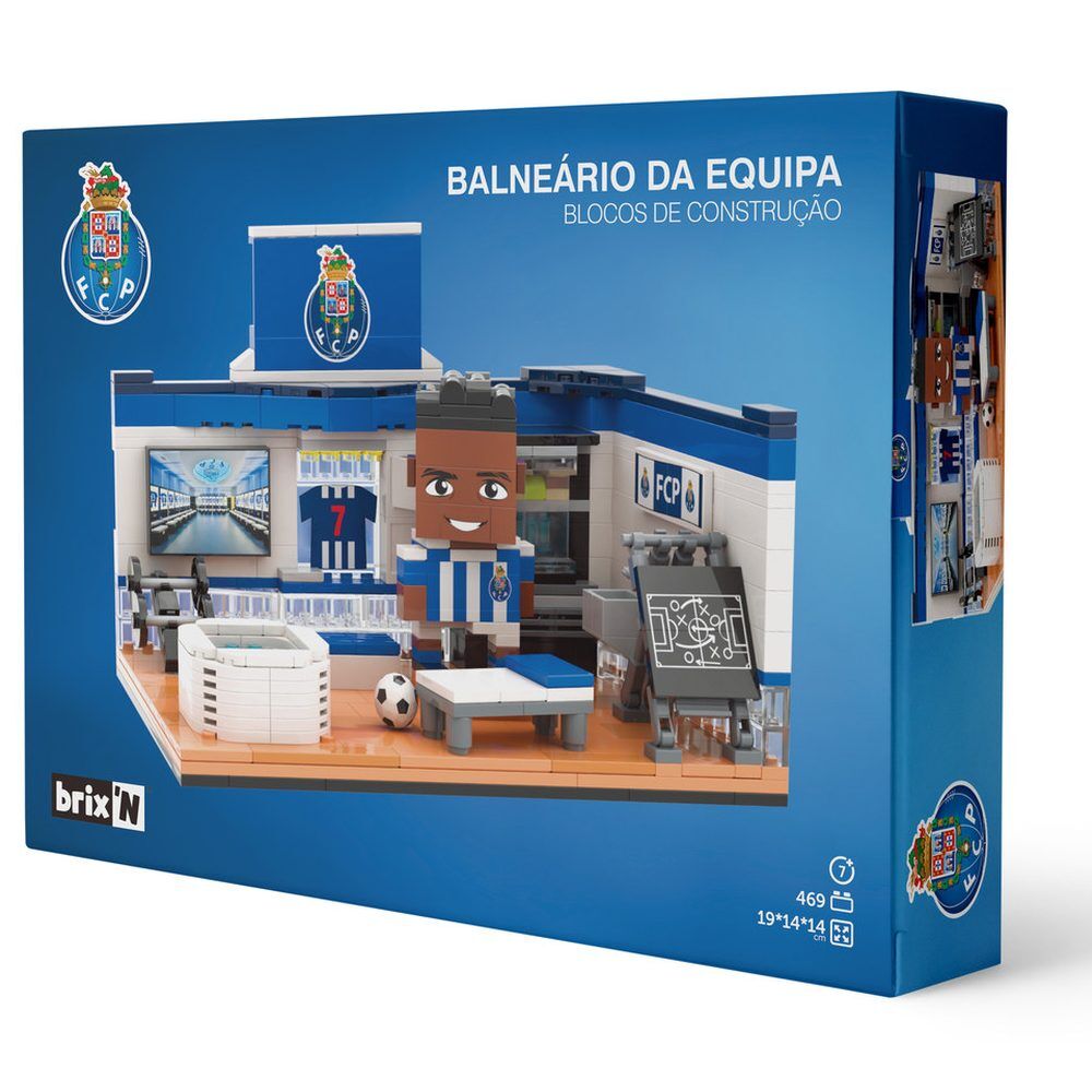 Set NEKO de bloques del vestuario del FC Porto con jugador y accesorios - 7