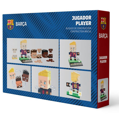 Jugador del FC Barcelona construido con bloques NEKO y accesorios - 8