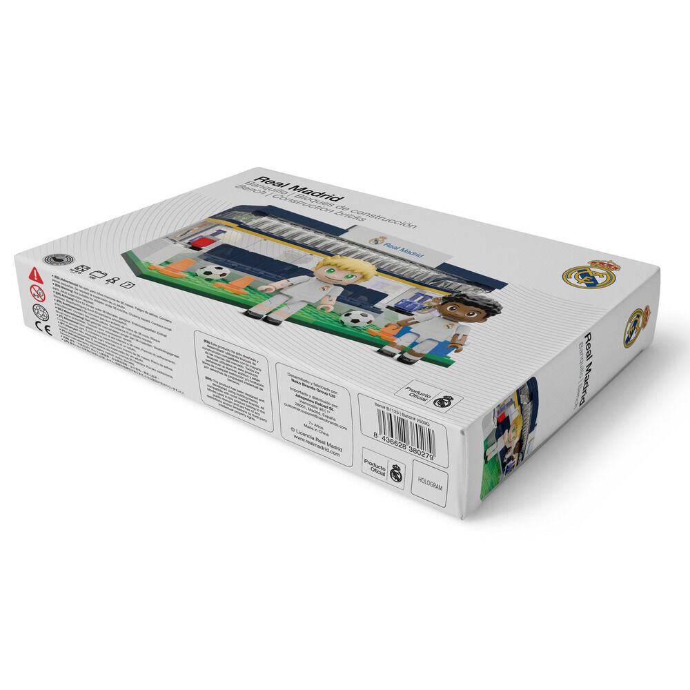 Set de bloques NEKO del banquillo del Real Madrid con dos figuras - 8