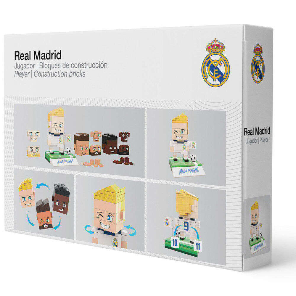 Set NEKO de bloques para montar un jugador del Real Madrid - 8