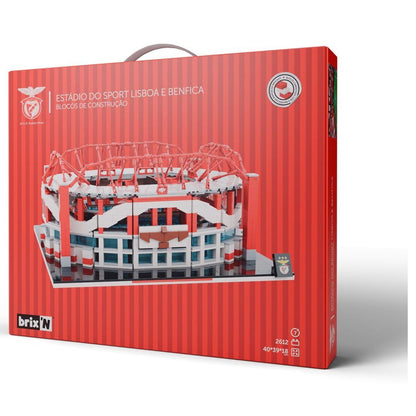 Estadio del Benfica de bloques de construcción NEKO en rojo y blanco - 8