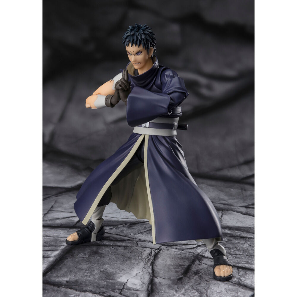 Figura de Obito Uchiha S.H.Figuarts en escena de combate - 4