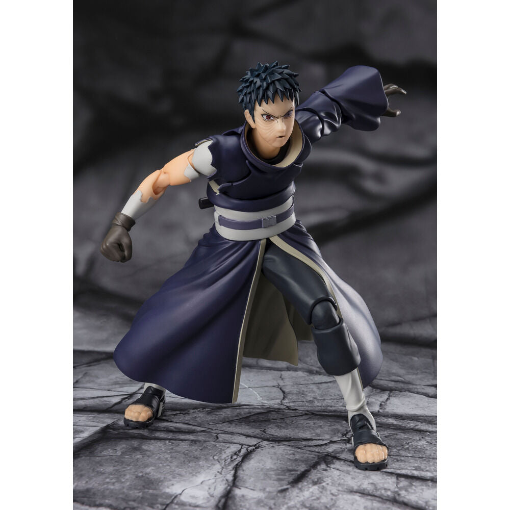 Figura de Obito Uchiha S.H.Figuarts en escena de combate - 5