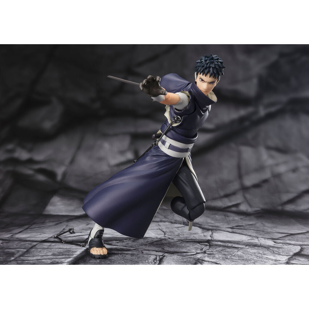 Figura de Obito Uchiha S.H.Figuarts en escena de combate - 6