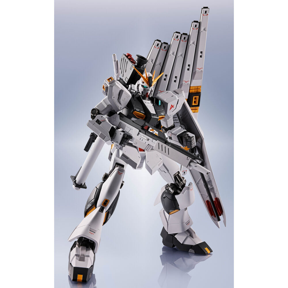 Figura ν Gundam Metal Robot Spirits de 15 cm con escudo y sable de energía - 4