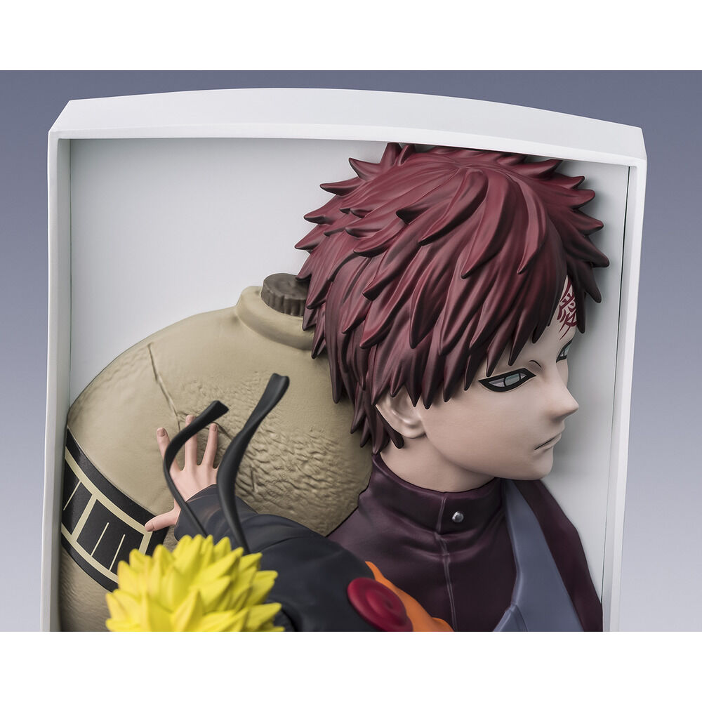 Figura Figuarts ZERO de Naruto Uzumaki con Gaara al fondo - 3
