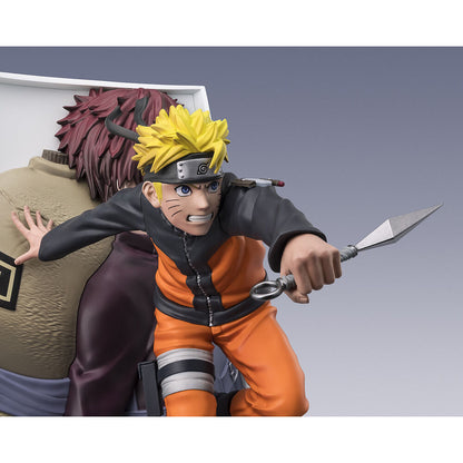 Figura Figuarts ZERO de Naruto Uzumaki con Gaara al fondo - 5