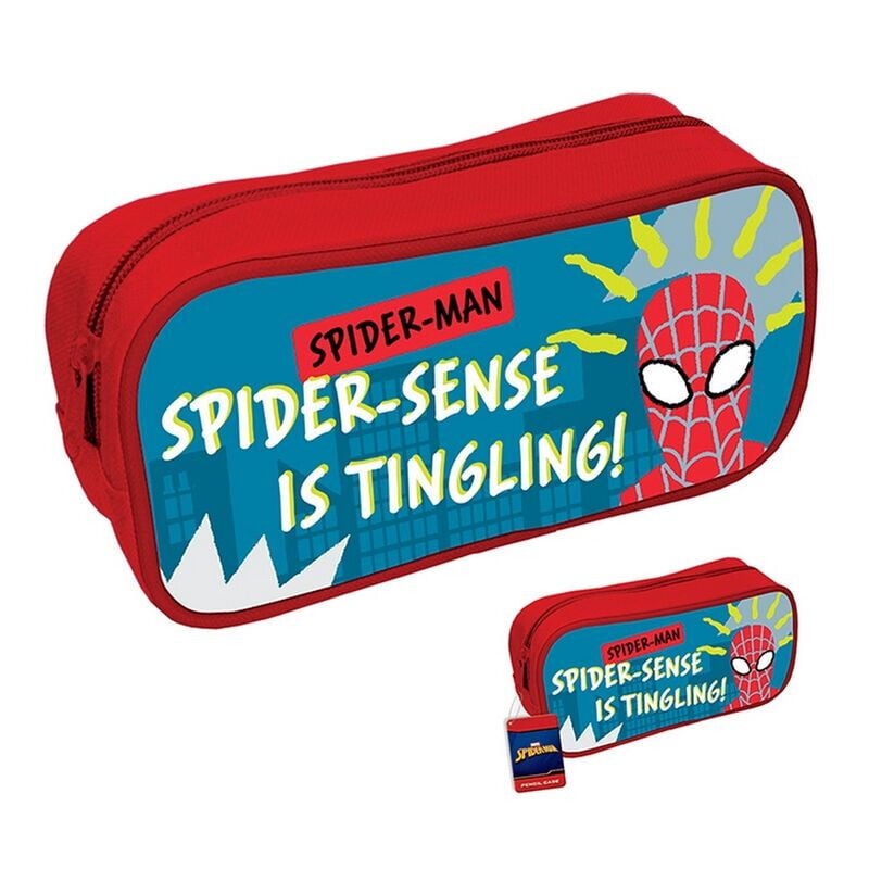 Portatodo rojo de Spider-Man Marvel con cremallera