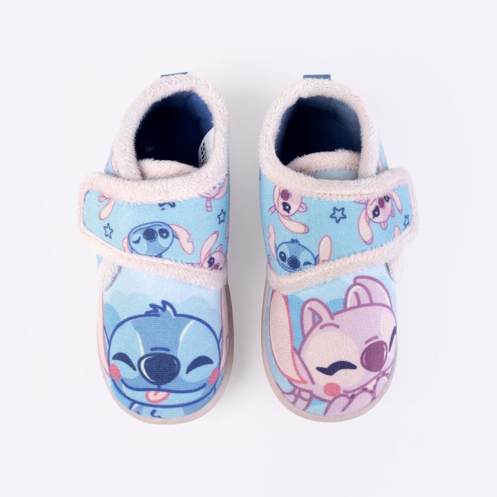 Pantuflas azules de Stitch Disney con estampado - 2