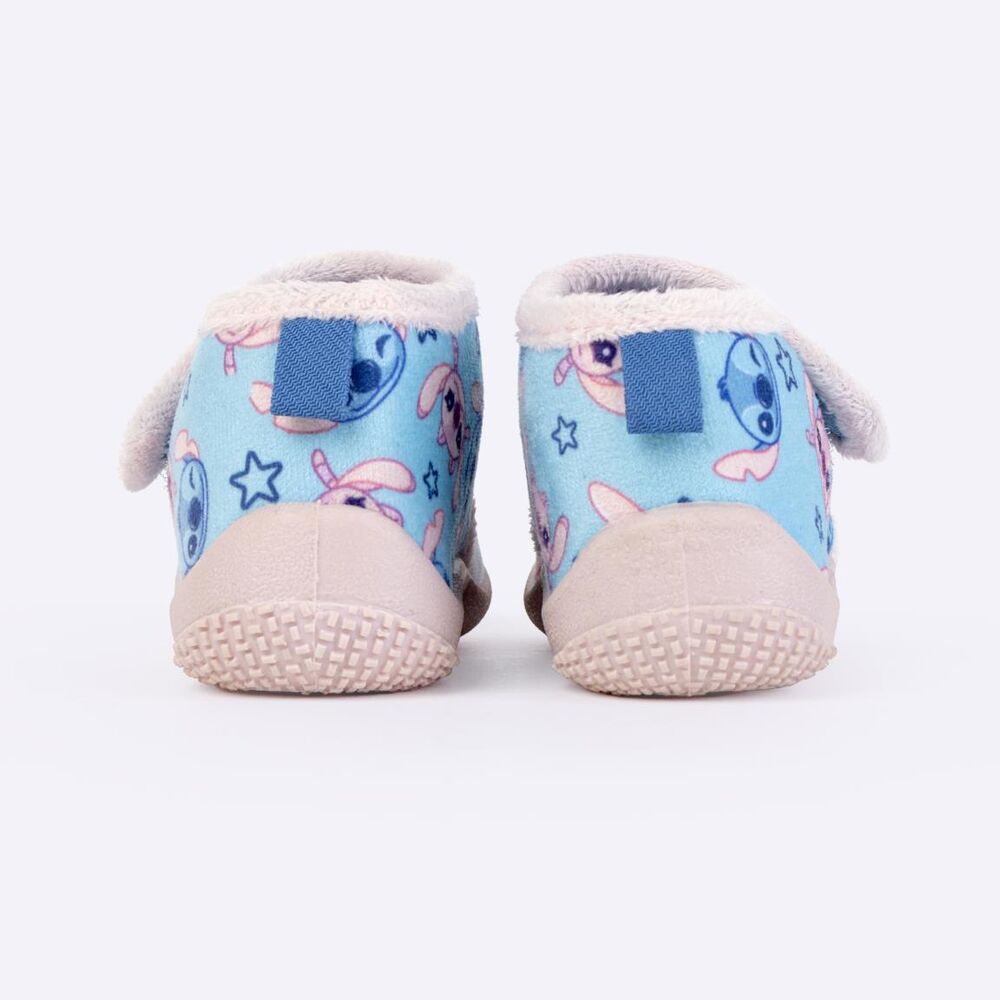 Pantuflas azules de Stitch Disney con estampado - 6