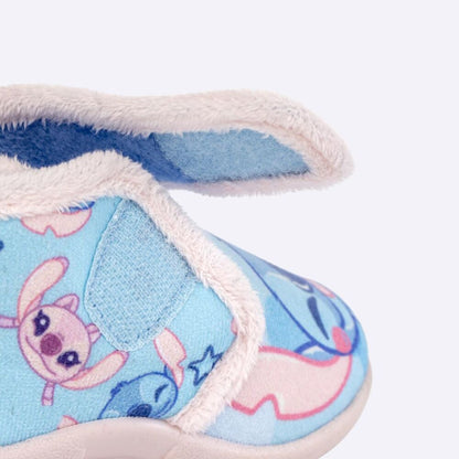 Pantuflas azules de Stitch Disney con estampado - 7