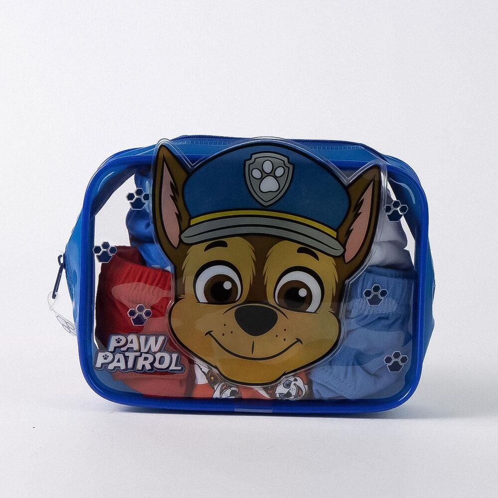 Set de cinco calzoncillos infantiles Paw Patrol en varios colores - 5