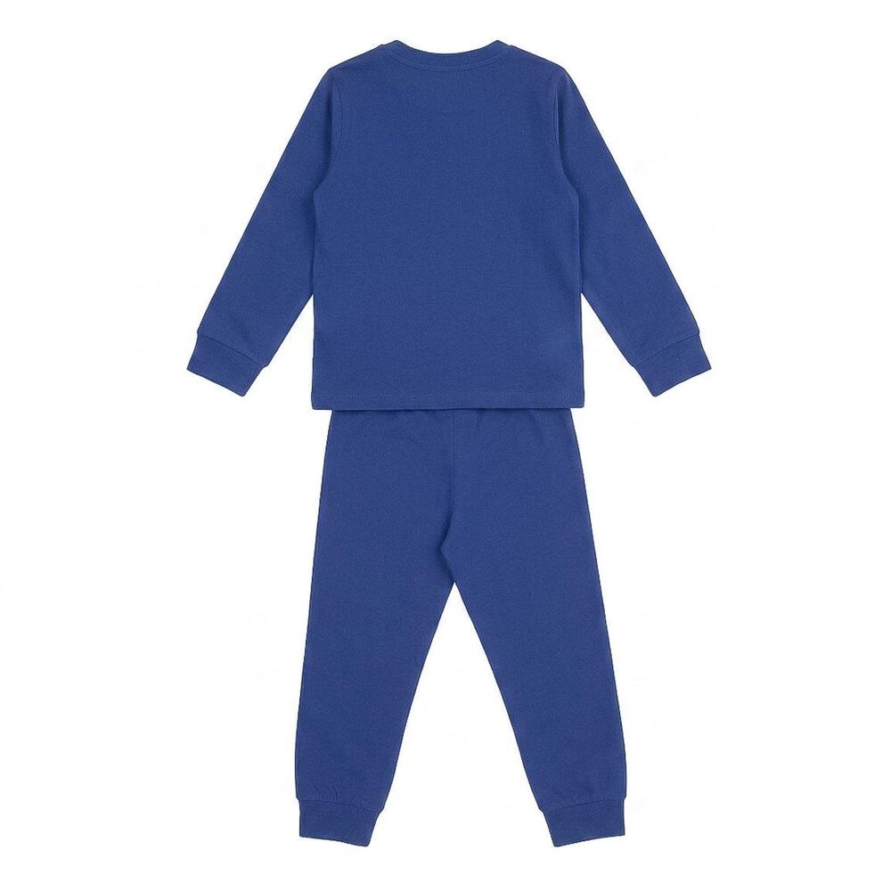 Pijama infantil azul y granate del F.C. Barcelona con camiseta de manga larga y pantalón largo - 2