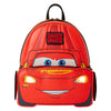 Mochila roja Loungefly de Rayo McQueen de Disney Pixar Cars