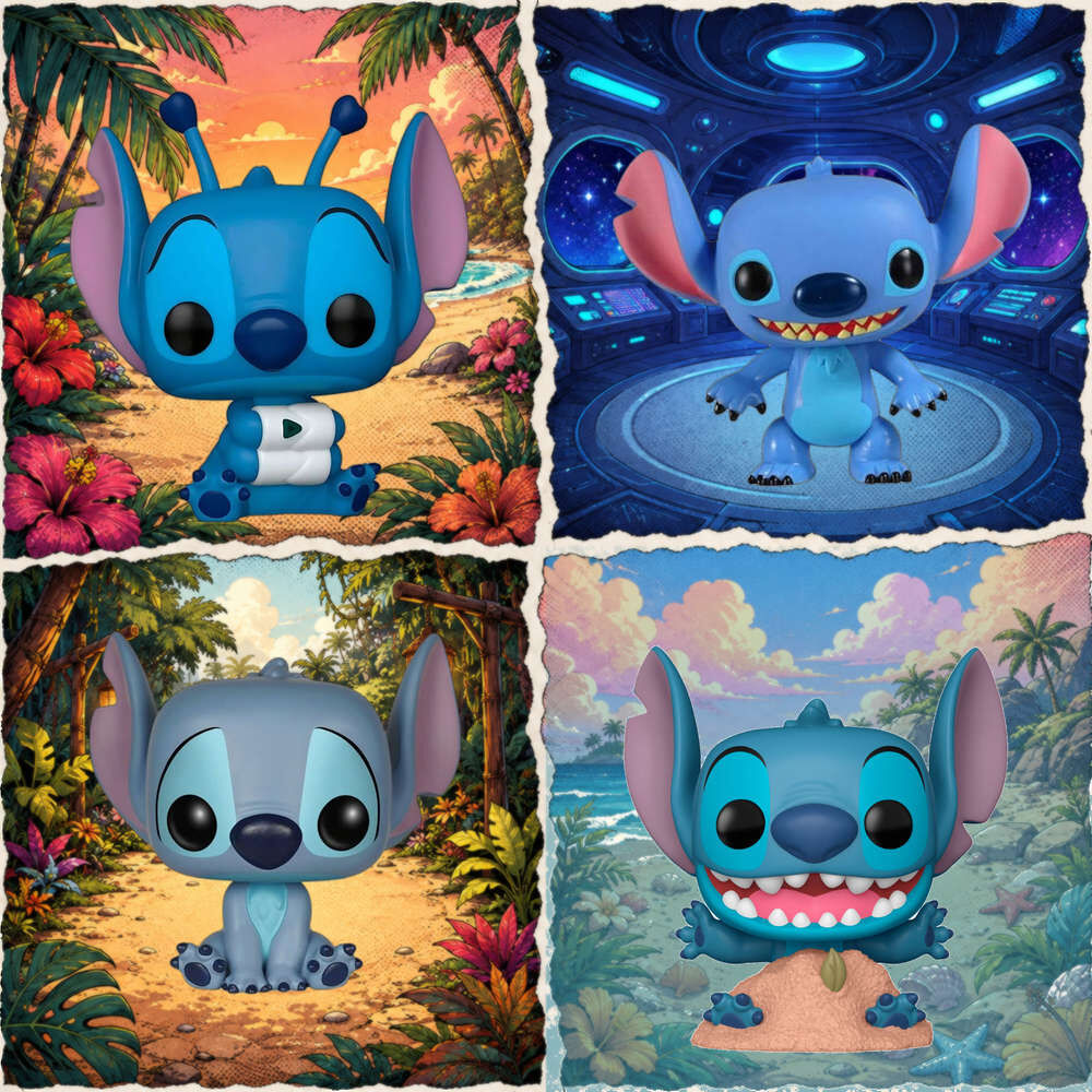 Pack Stitch Disney Funko POP Vinyl con varios diseños