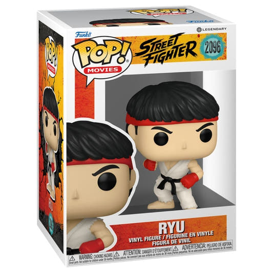 Figura Funko POP! de Ryu de Street Fighter en caja