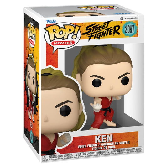 Figura FUNKO POP de Ken de Street Fighter en caja