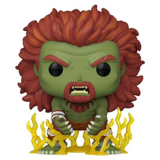 Figura Funko POP! de Blanka de Street Fighter con efecto eléctrico amarillo - 2