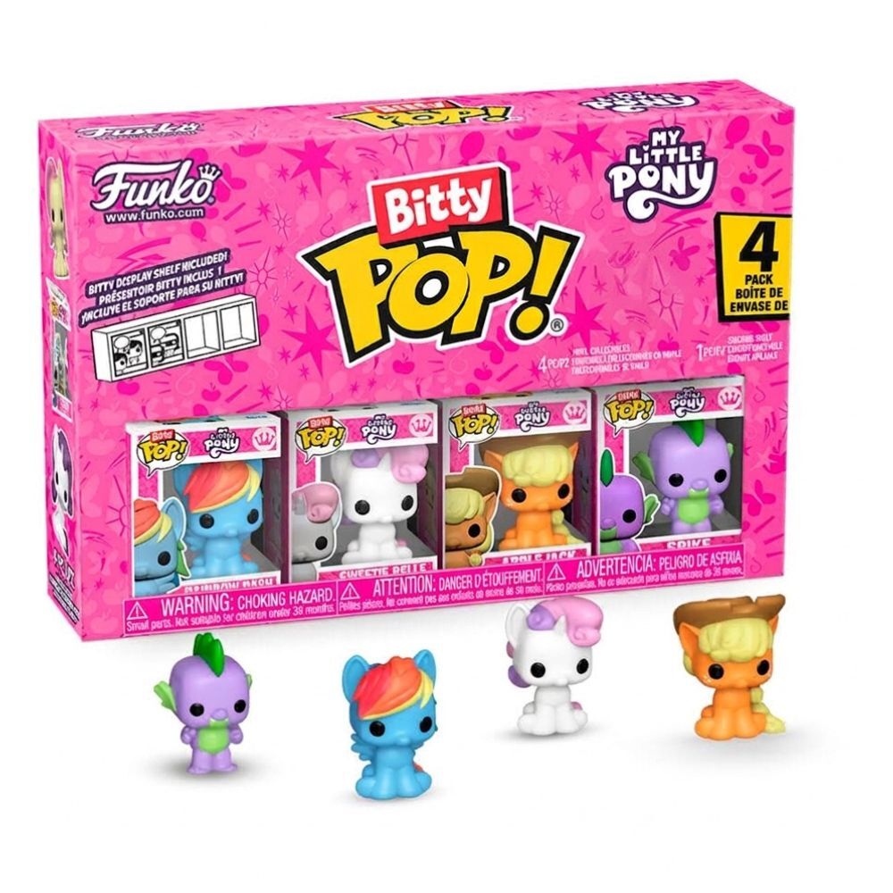 Blíster Funko Bitty Pop! de 4 figuras My Little Pony