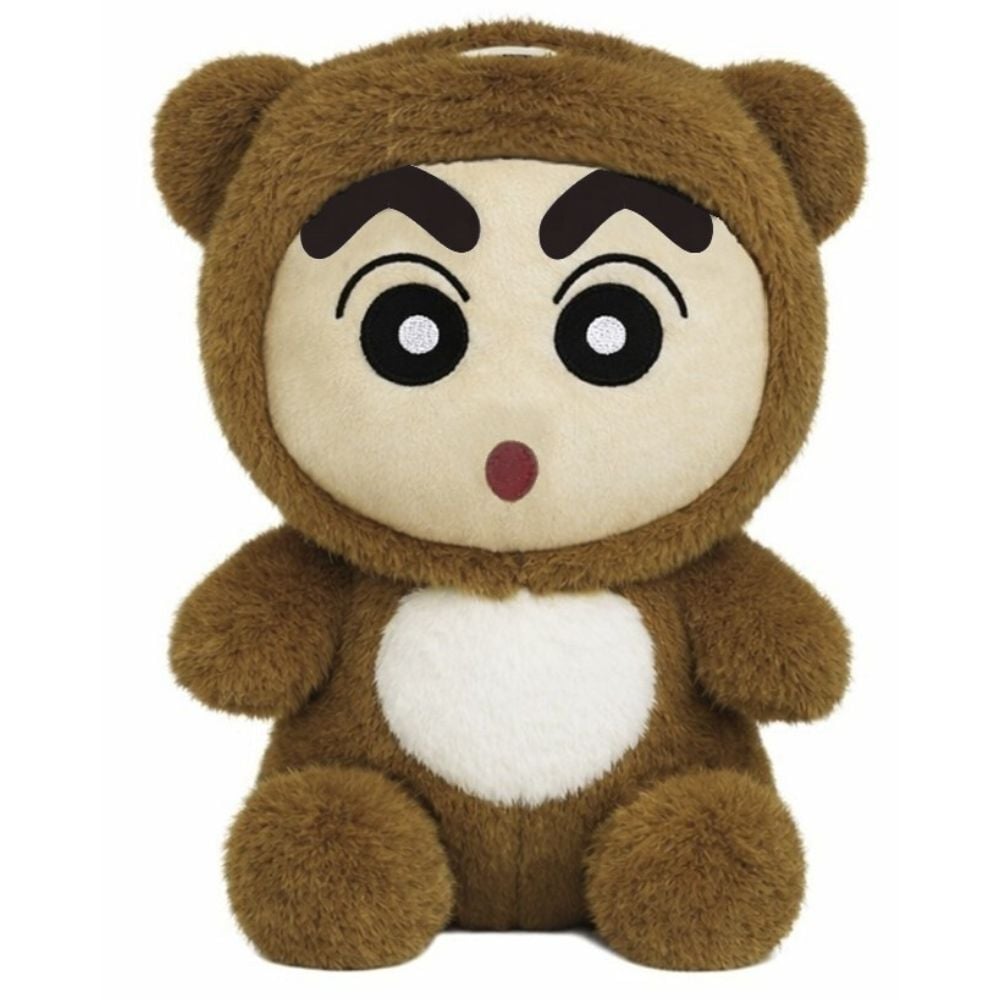Peluche de Shin Chan con diseño de oso marrón de 30 cm