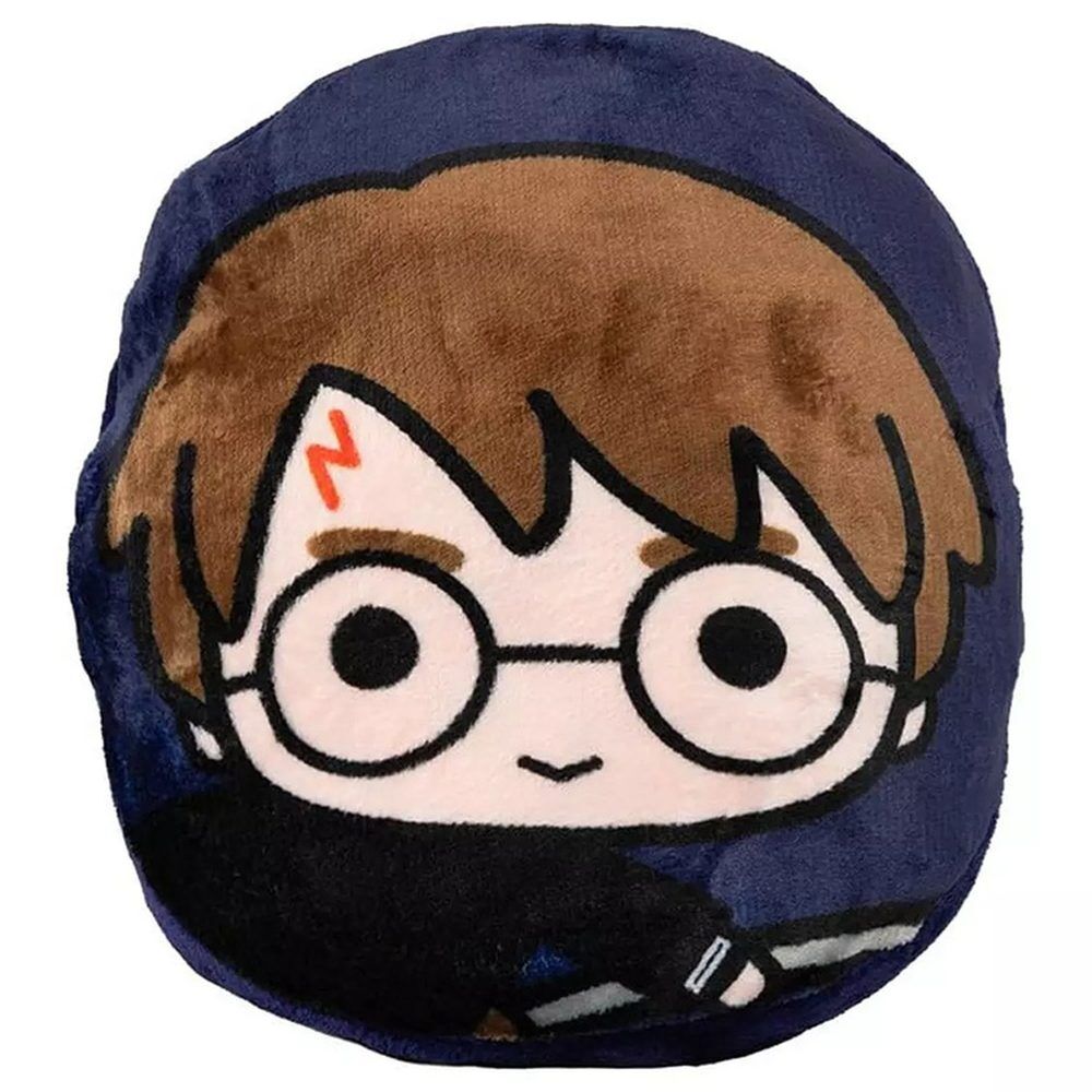 Cojín manta 2 en 1 de Harry Potter con diseño de Hogwarts
