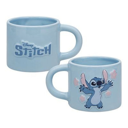 Taza 3D de cerámica azul con Stitch de Disney - 2