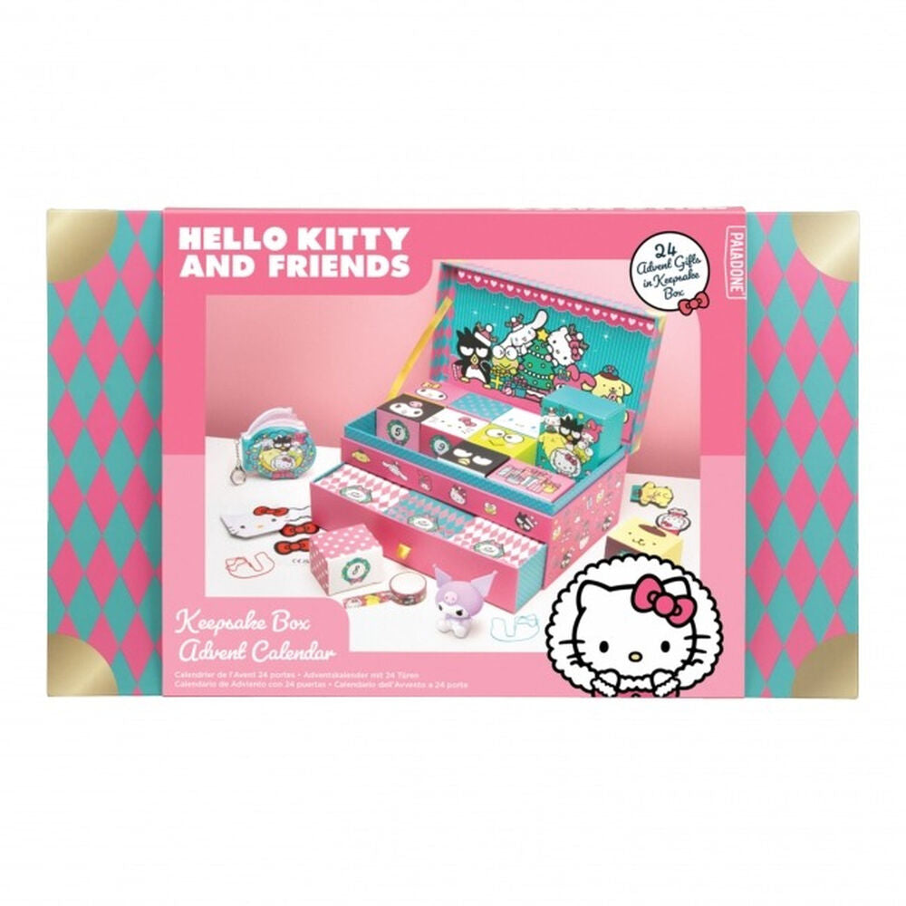 Calendario de Adviento Hello Kitty con caja ilustrada y sorpresas - 5