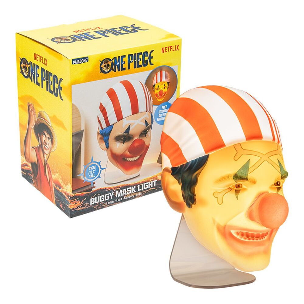 Lámpara 3D de Buggy el Payaso de One Piece - 2