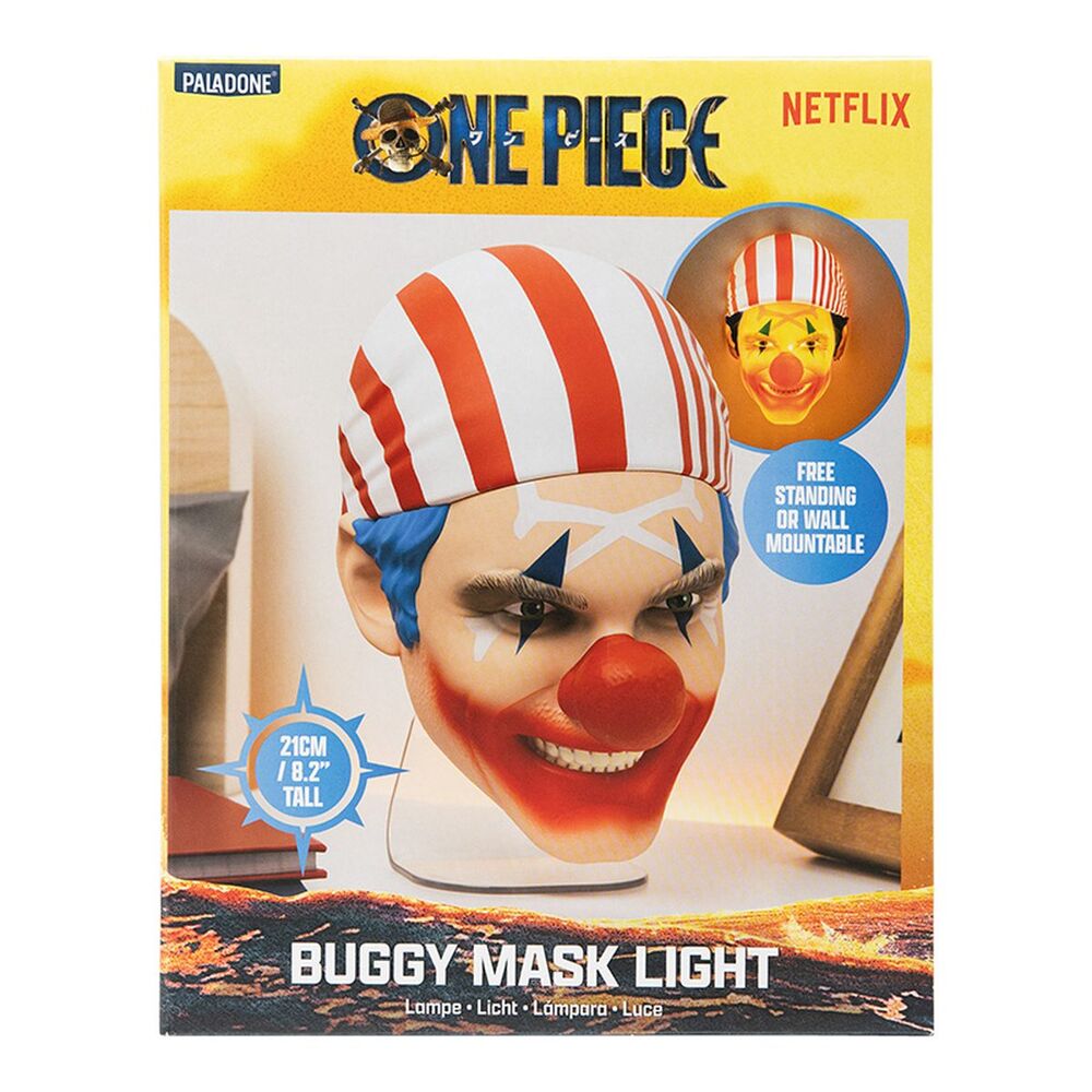 Lámpara 3D de Buggy el Payaso de One Piece - 6