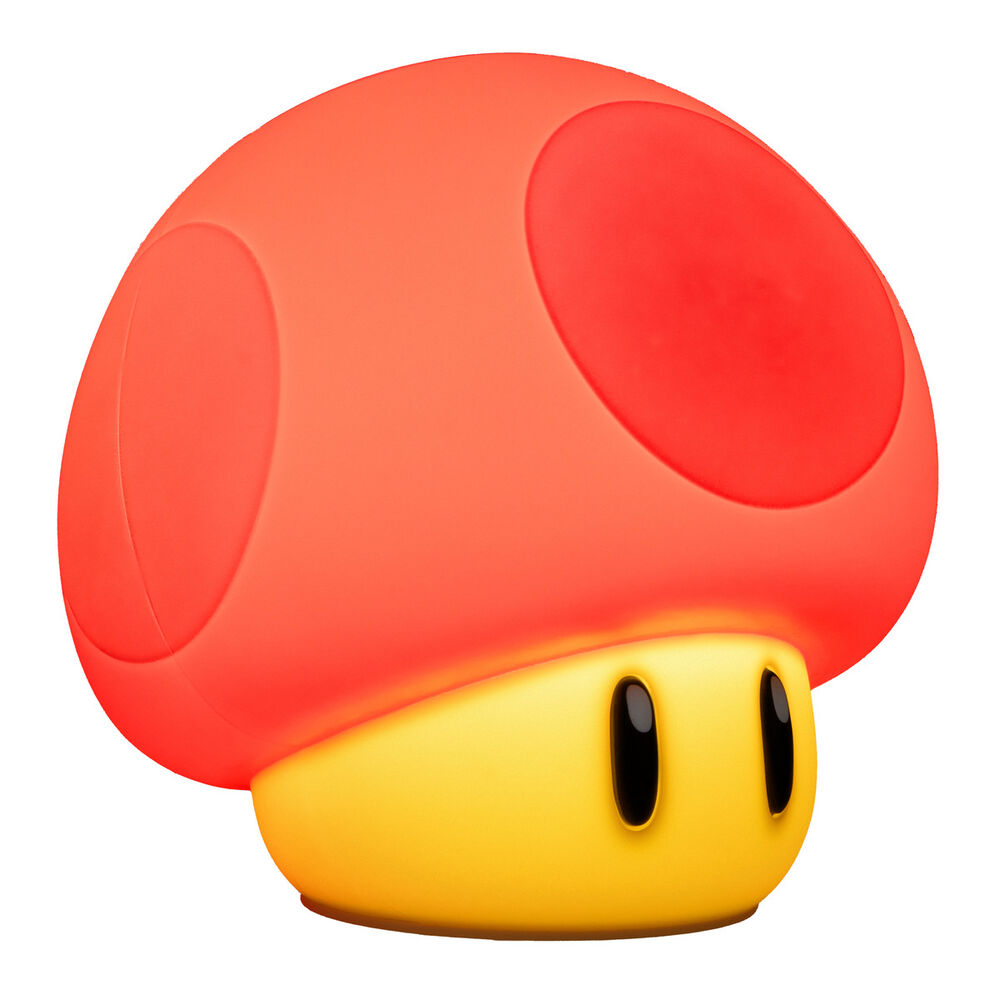 Lámpara recargable con forma de Super Champiñón de Super Mario