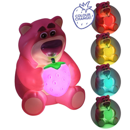 Lámpara quitamiedos de Lotso de Toy Story abrazando una fresa - 8
