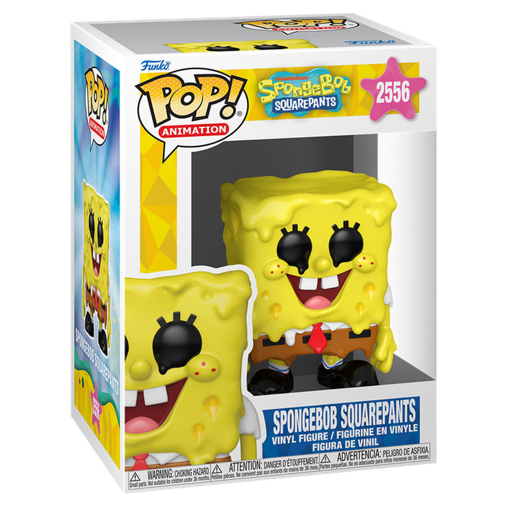 Figura Funko POP! de SpongeBob SquarePants en caja con ventana